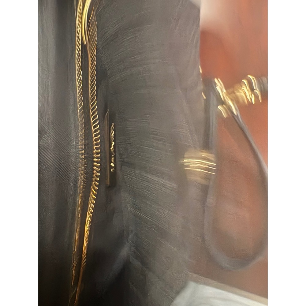 Tory Burch Fleming Convertible Shoulder Bag Black Leather Medium - Picture 12 of 12